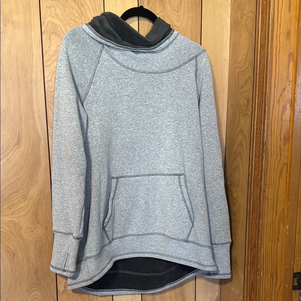 RBX Gray Cowl Neck Sweater